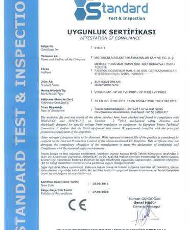 Attestation Of Compliance Booster